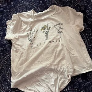 worn; cotton shirt